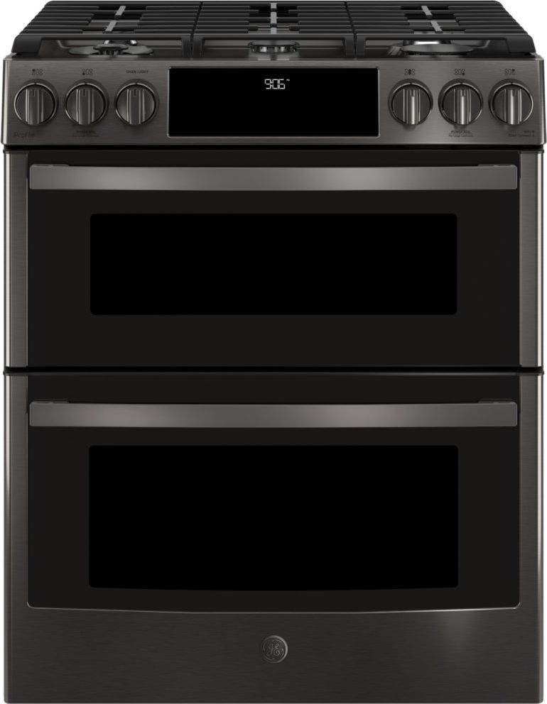 GE PGS960BELTS Black Stainless