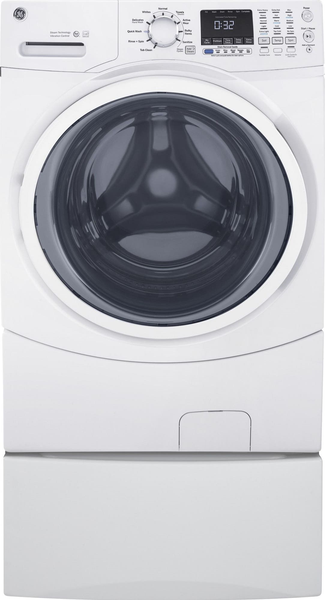 GE GFW450SSMWW White