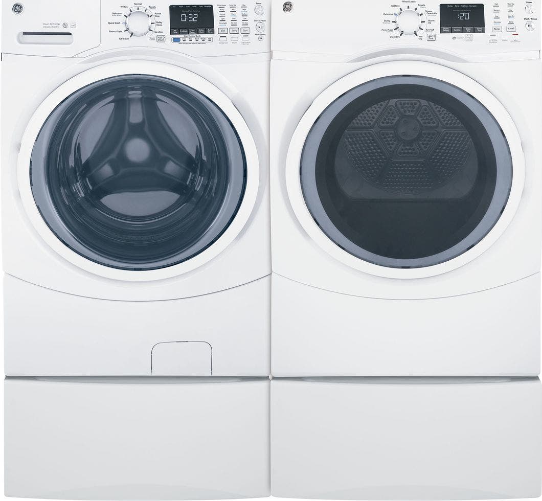 GE GFW450SSMWW White