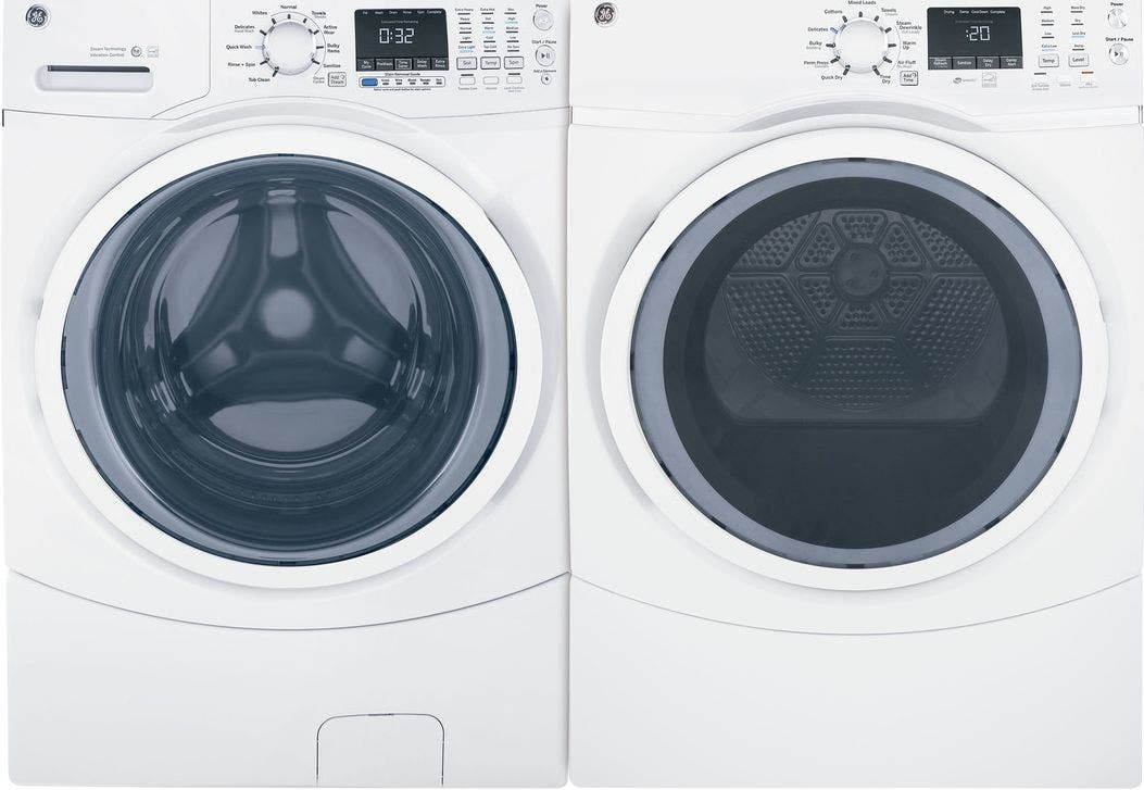 GE GFW450SSMWW White