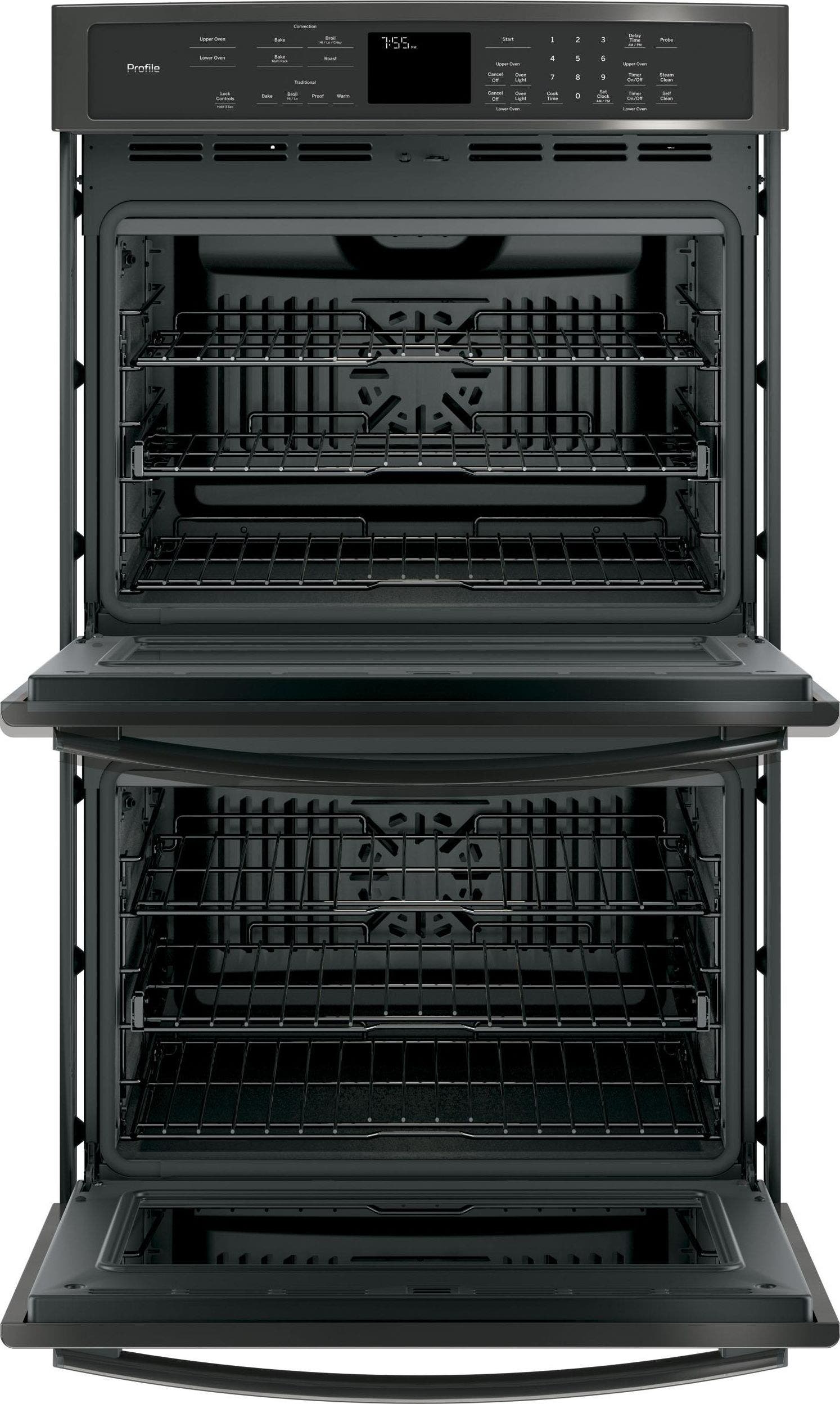GE PT7550BLTS Black Stainless