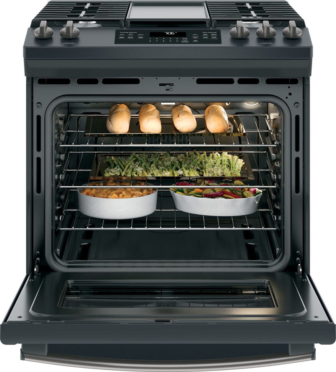 GE JGS760FELDS Black Slate