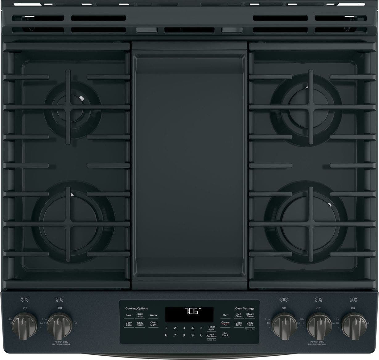 GE JGS760FELDS Black Slate