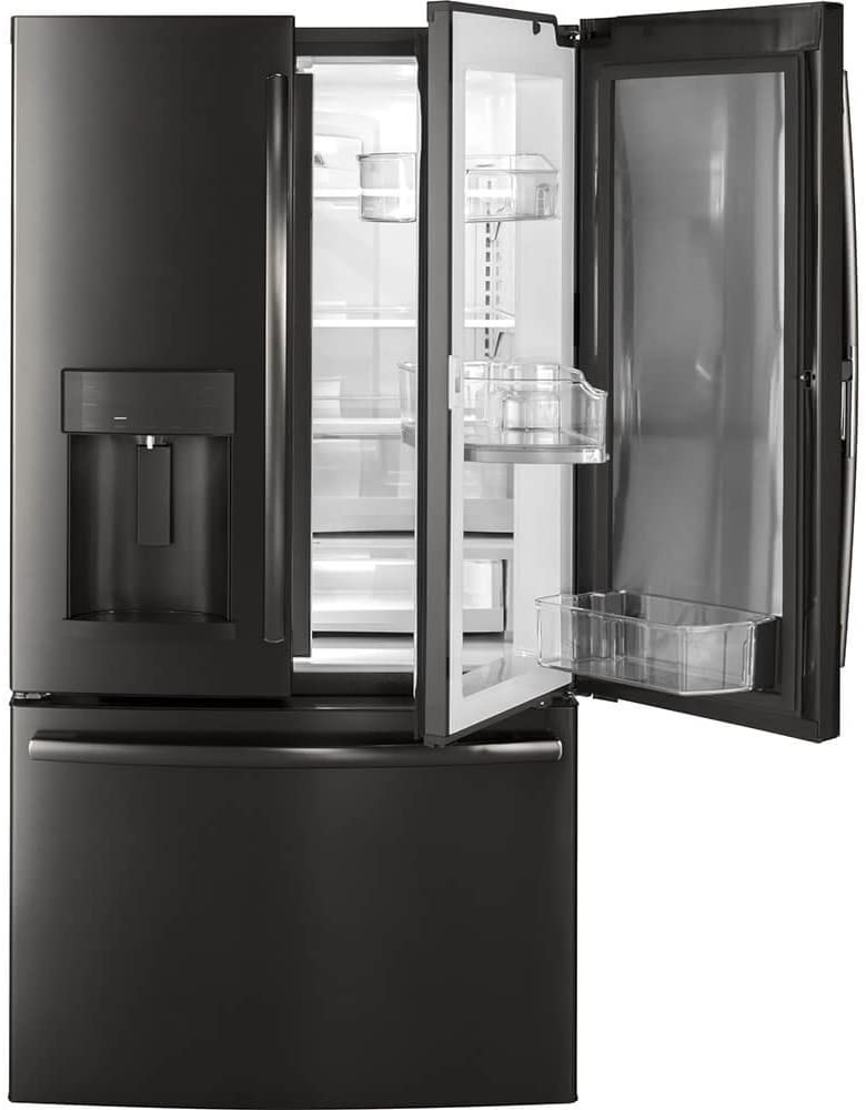 GE GFD28GBLTS Black Stainless Steel
