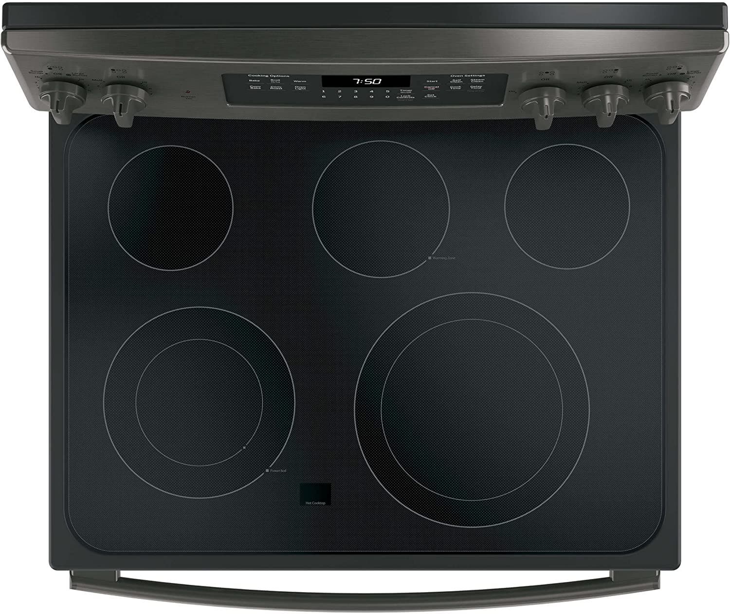 GE JB750BJTS Black Stainless Steel