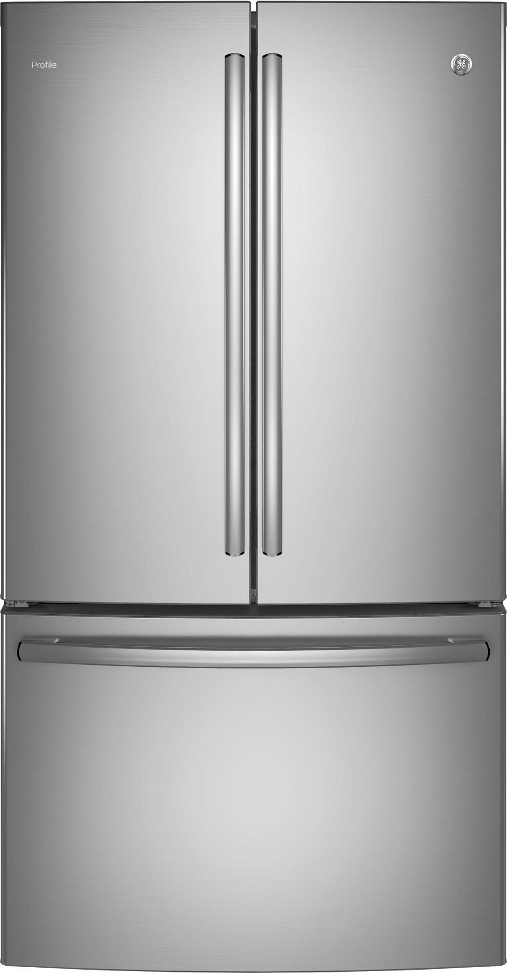 GE PWE23KSKSS 23.1 Cu. Ft. Freestanding Counter Depth French Door