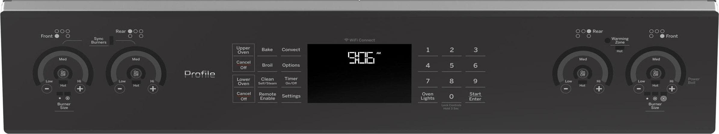 GE PS960SLSS Stainless Steel/Gray