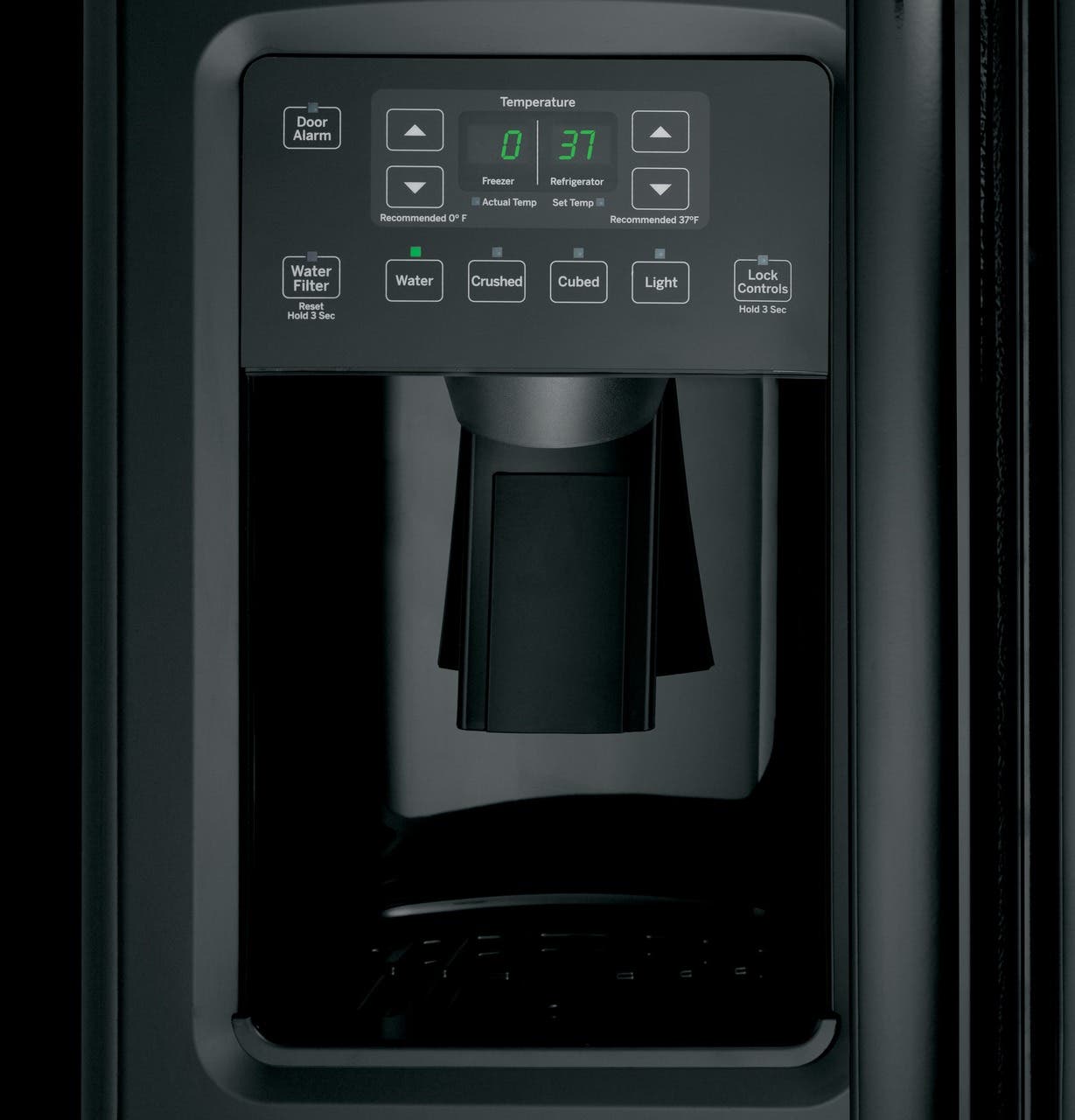 GE GSS23HGHBB Black