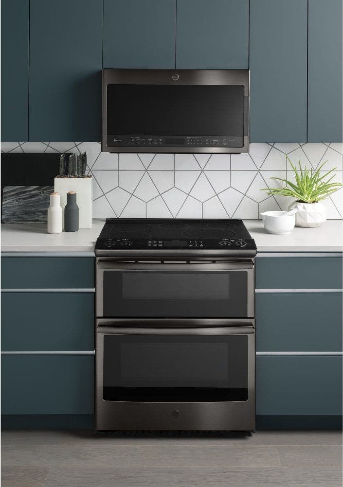 GE PS960BLTS Black Stainless