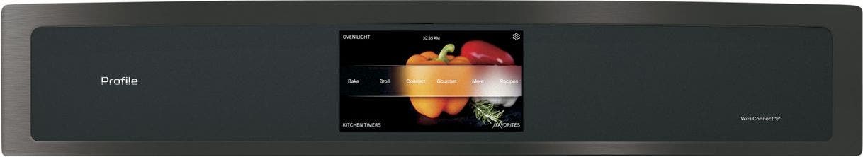 GE PT9051BLTS Black Stainless Steel