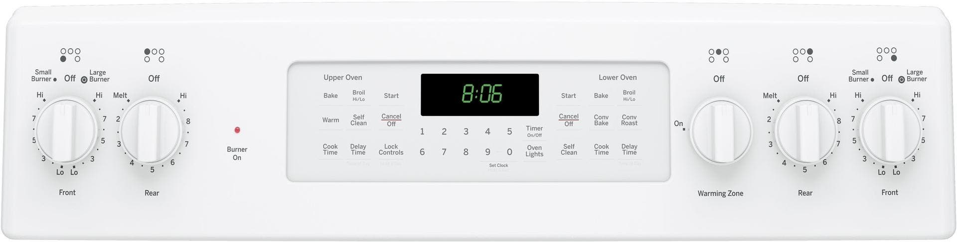 GE JB860DJWW White