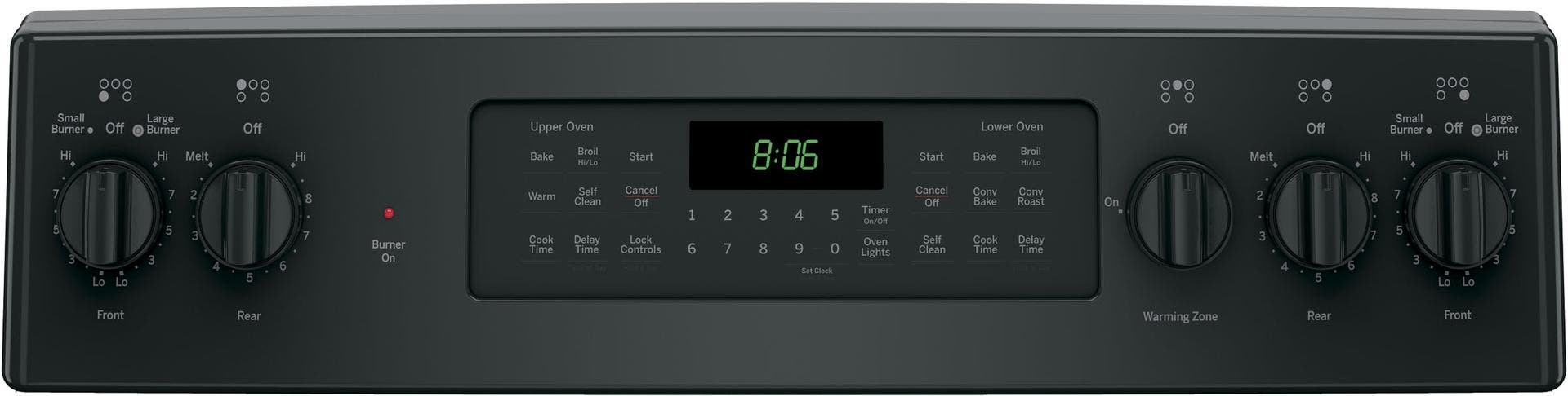 GE JB860DJBB Black