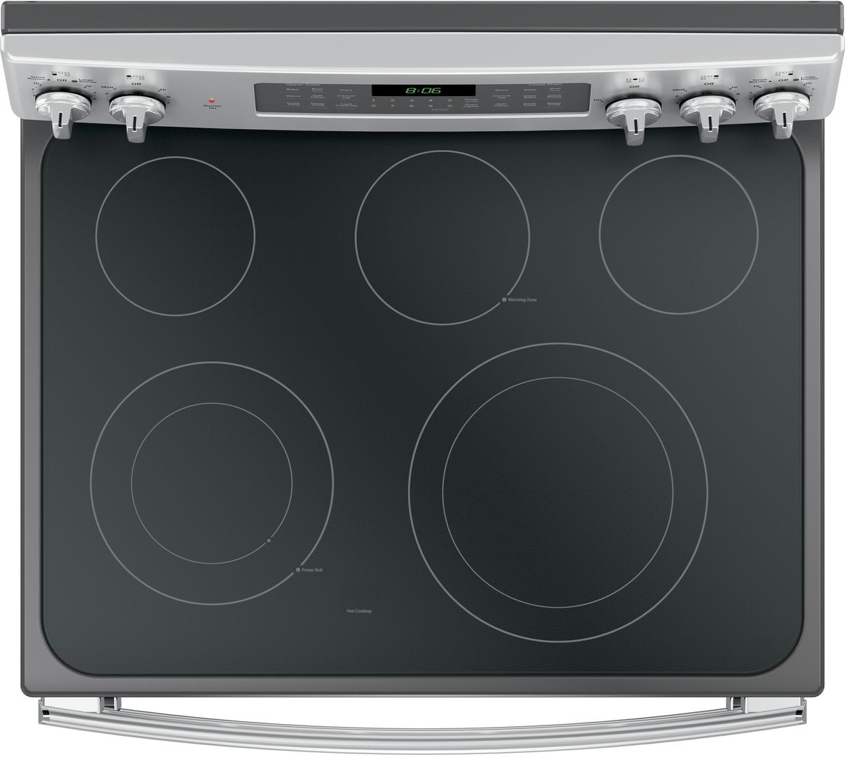 GEJB860SJSS 30 Inch Freestanding Electric Double Oven Convection Range - Thumbnail 5
