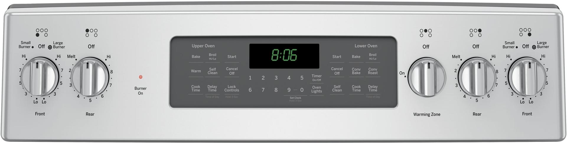 GE Free-Standing Electric Double Oven Convection Range - Thumbnail 3