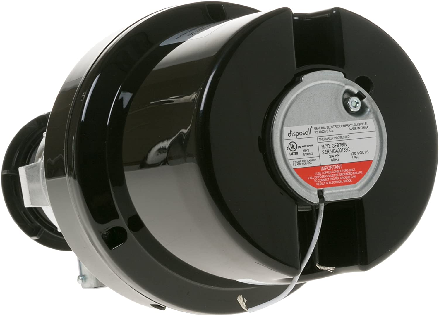 GE GFB760V Black