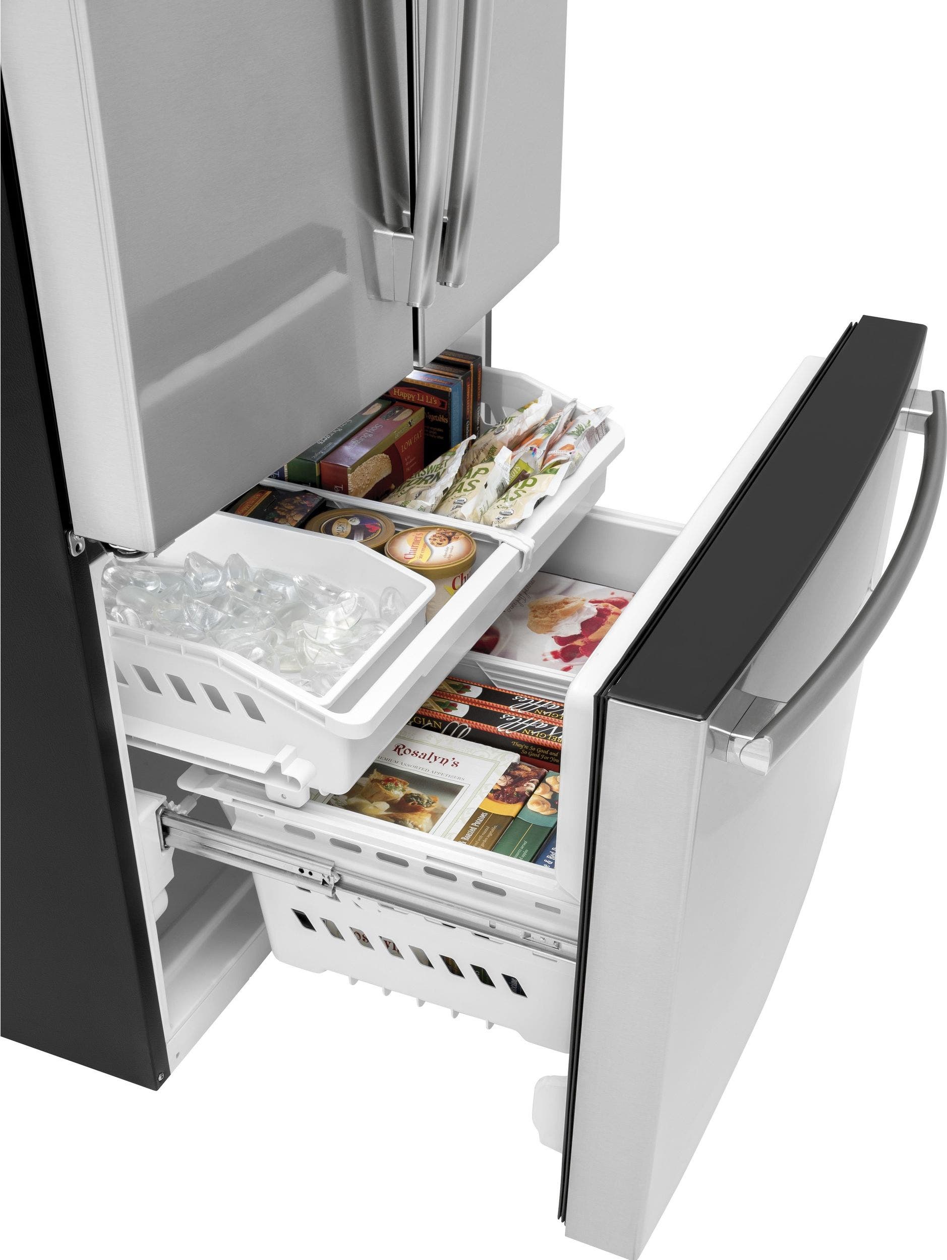 GE GNE27ESMSS Stainless Steel