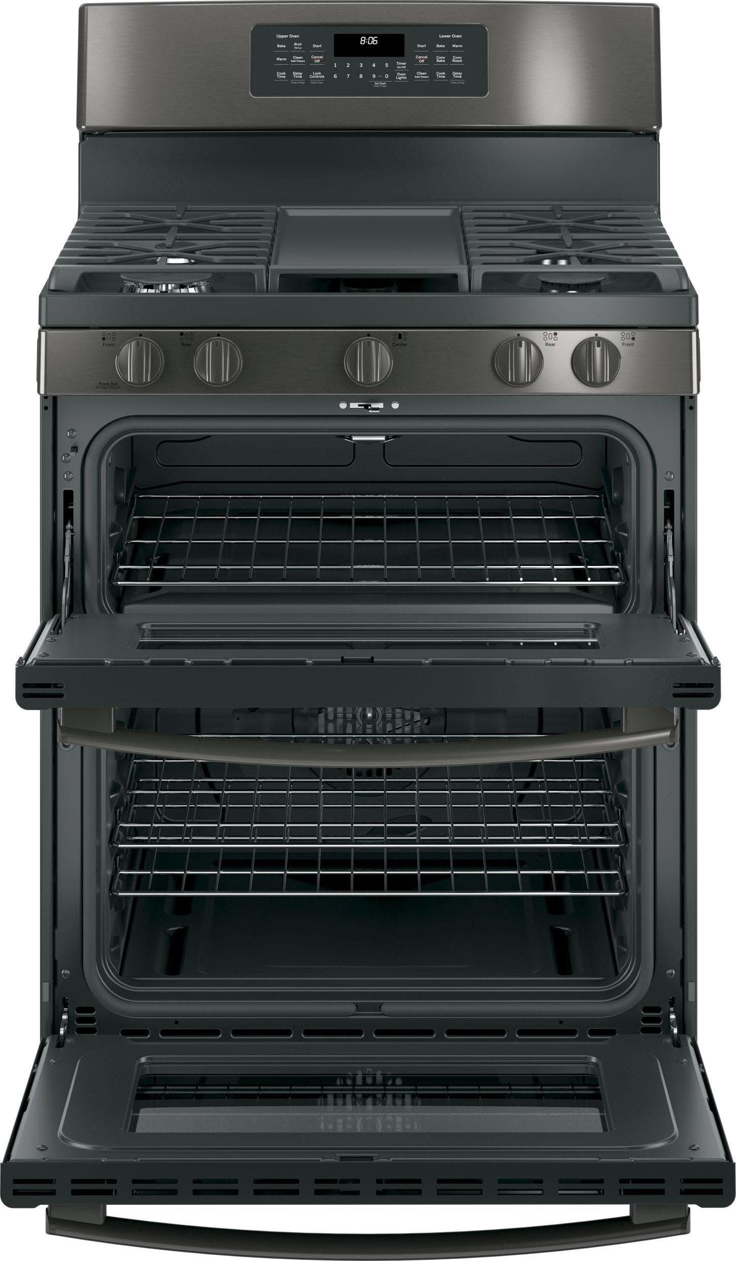 GE JGB860BEJTS Black Stainless