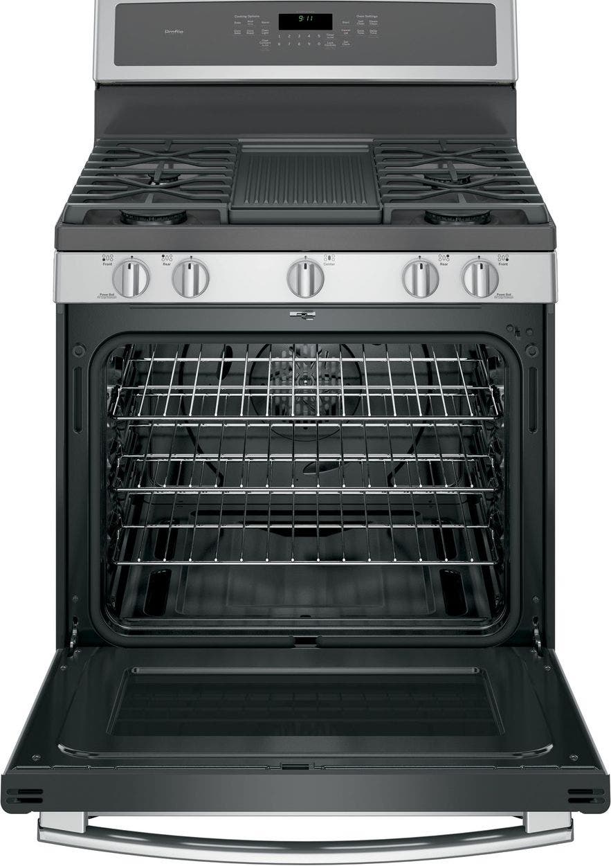 GE PGB911SEJSS Stainless Steel with Gray