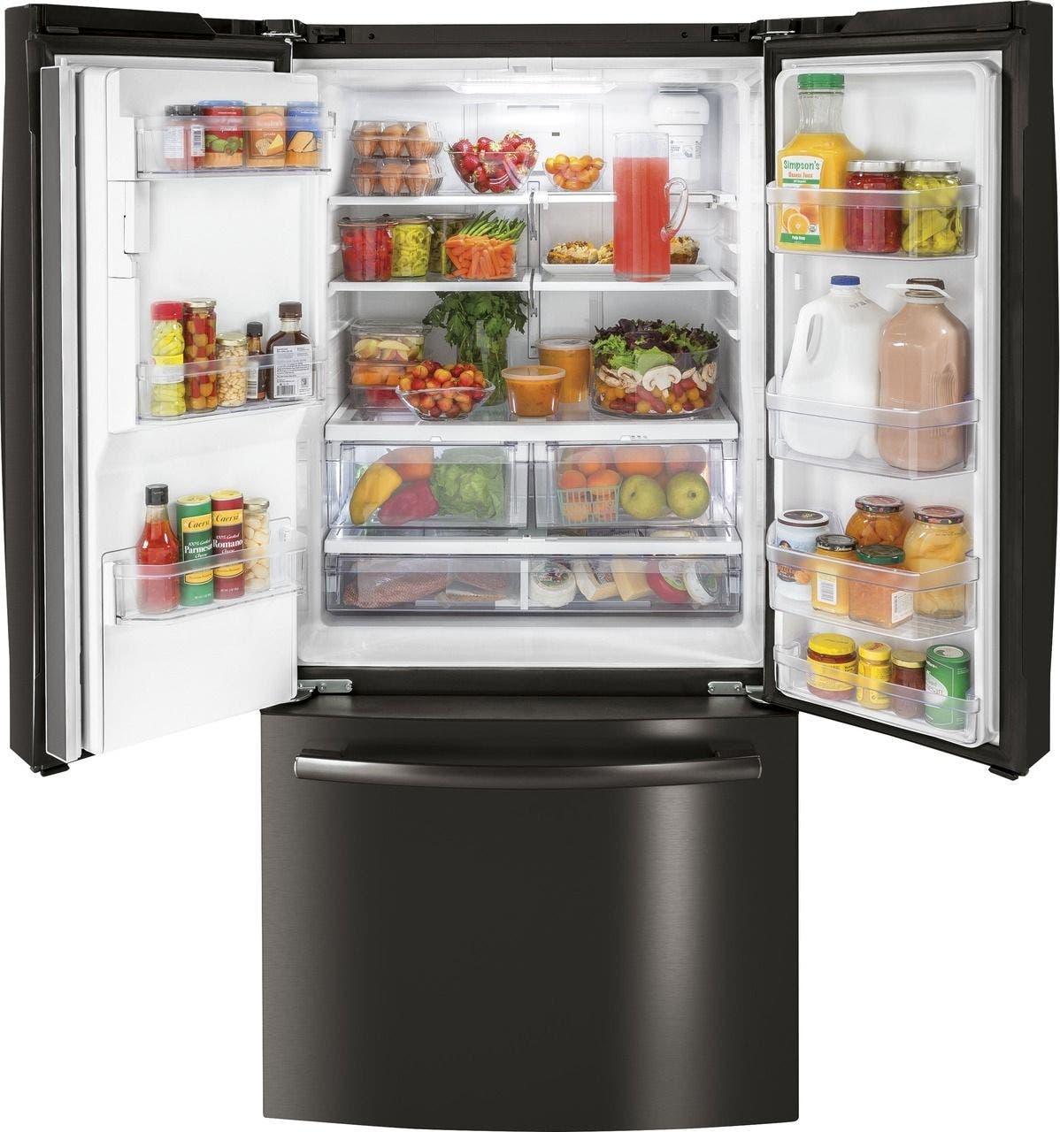 GE GFE24JBLTS Black Stainless Steel