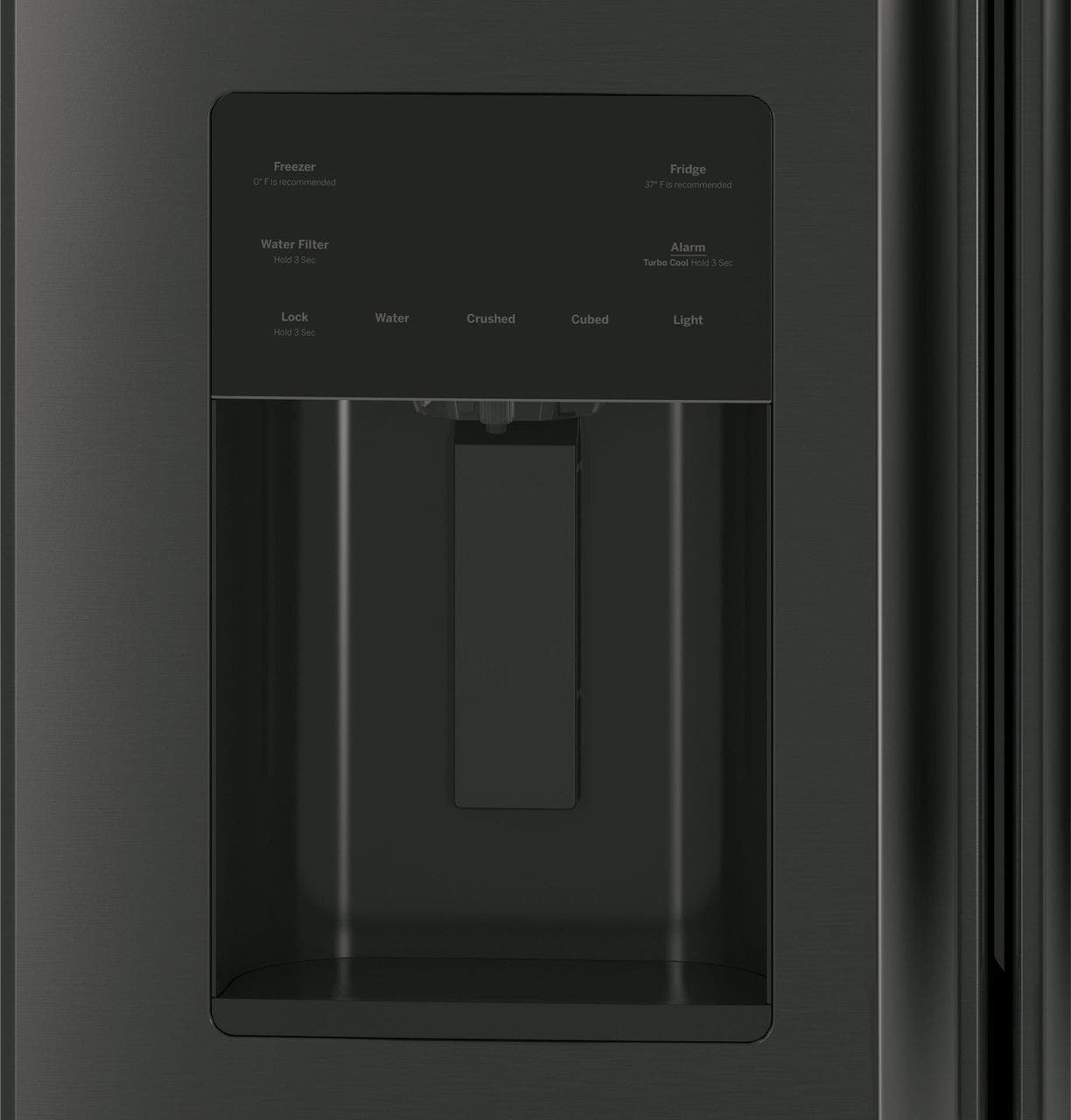 GE GFE24JBLTS Black Stainless Steel