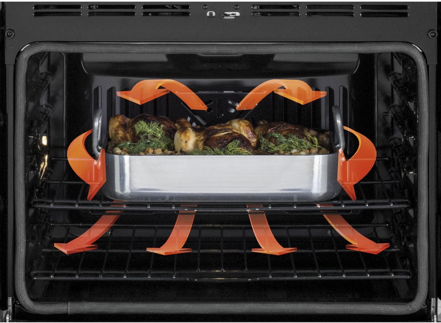 GE JT5000BLTS Black Stainless Steel