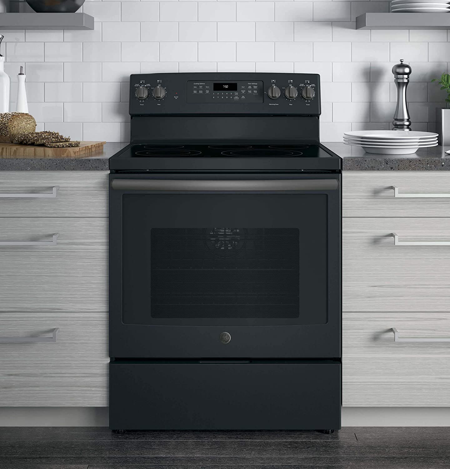 GE JB750FJDS Black Slate