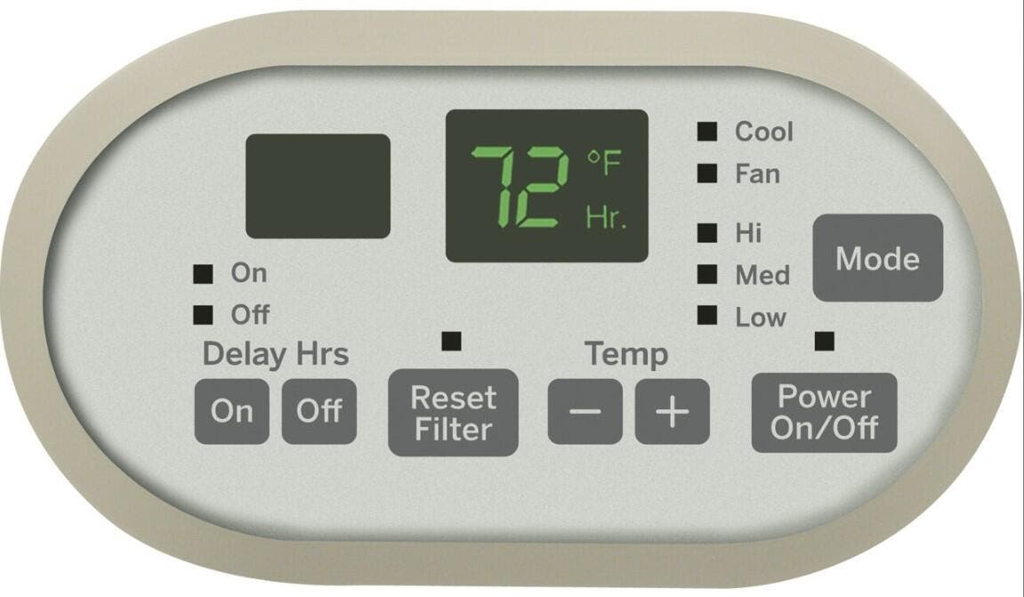 GE AJCM10ACG Gray