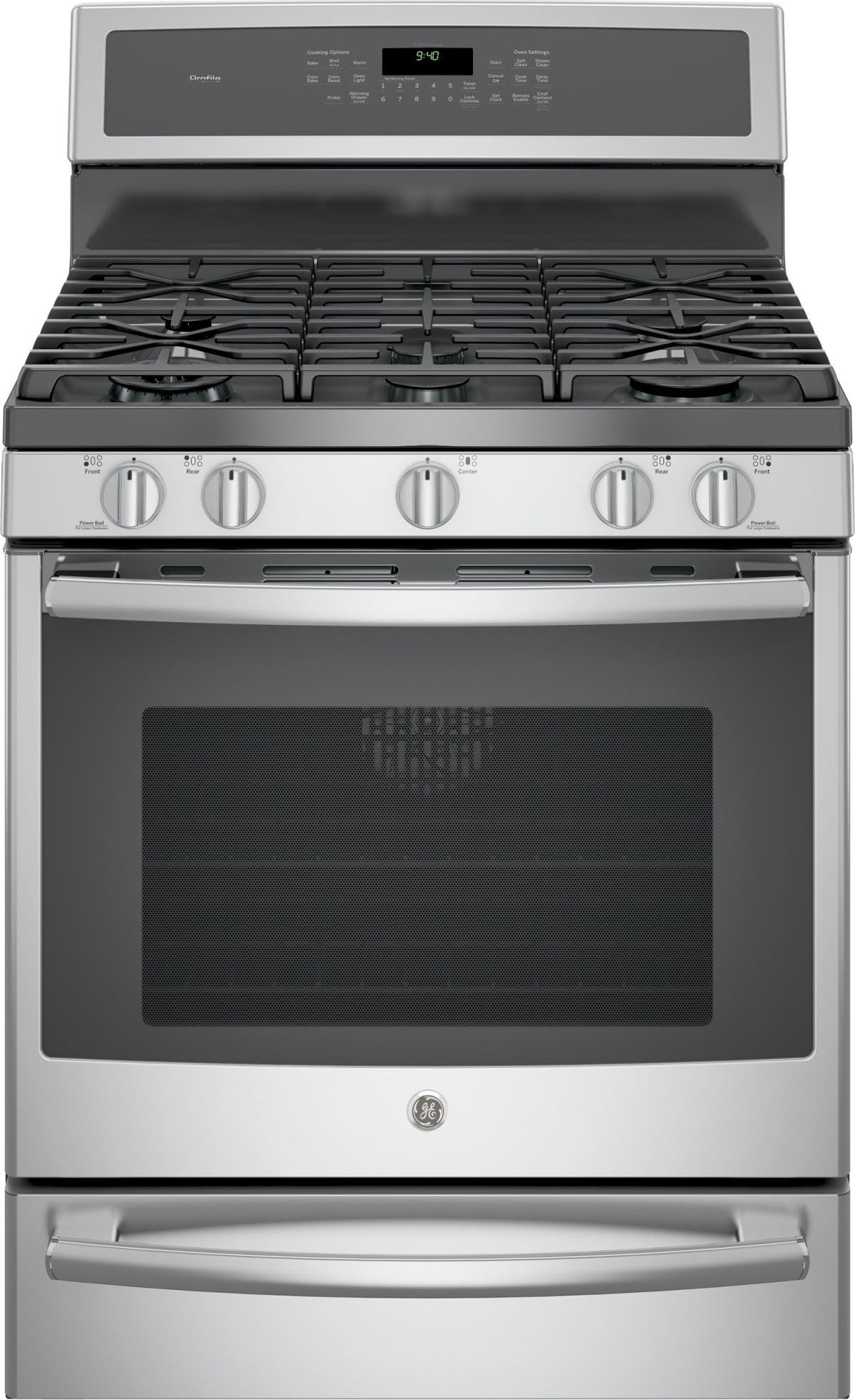 GE PGB940SEJSS Stainless Steel/Gray