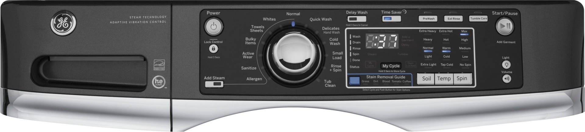 GE GFW480SPKDG Diamond Gray