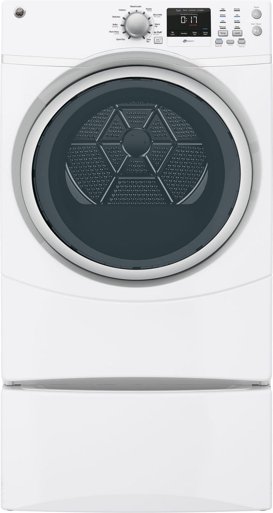 GE GFDN160GJWW White
