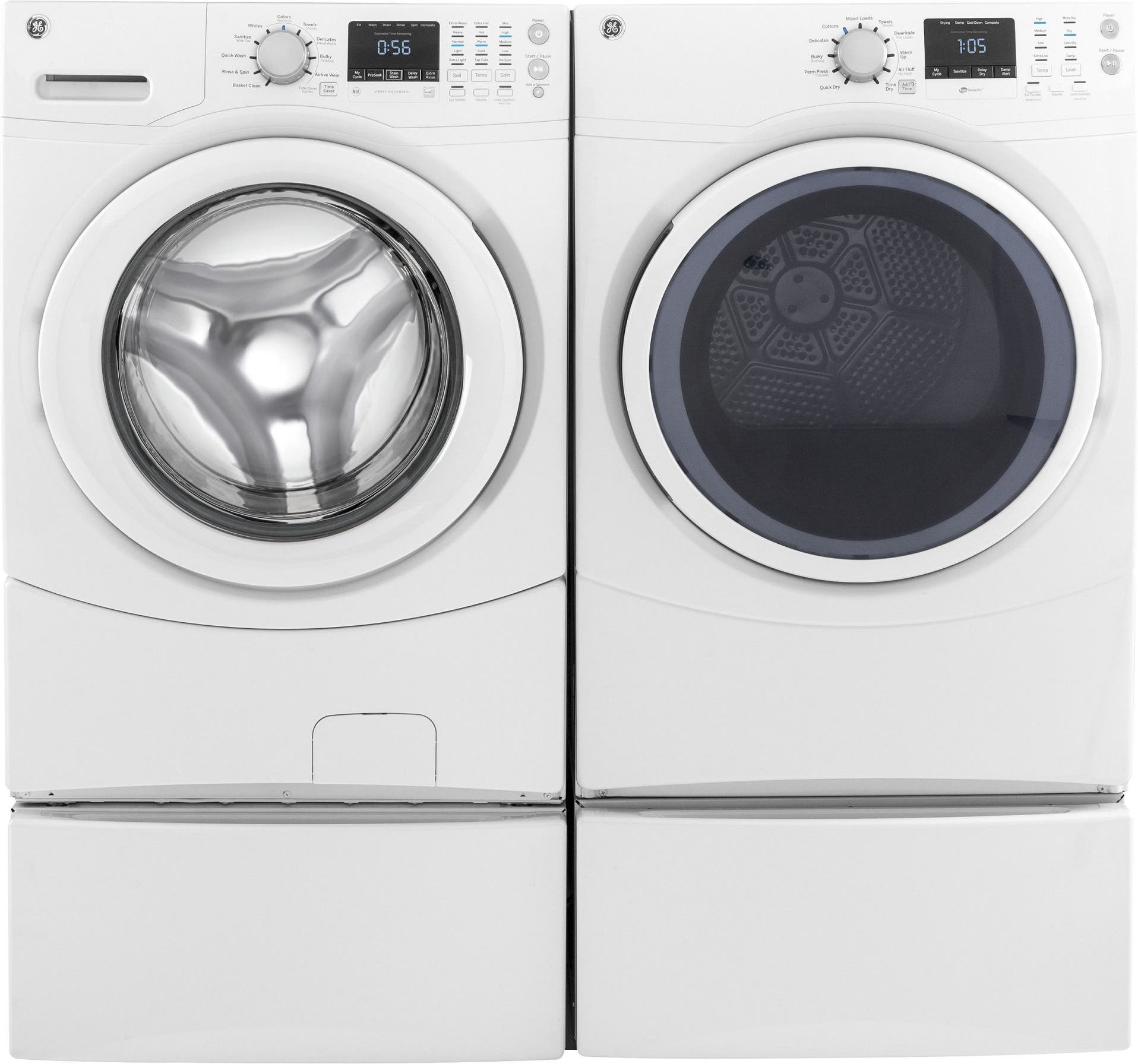 GE GFDN160GJWW White