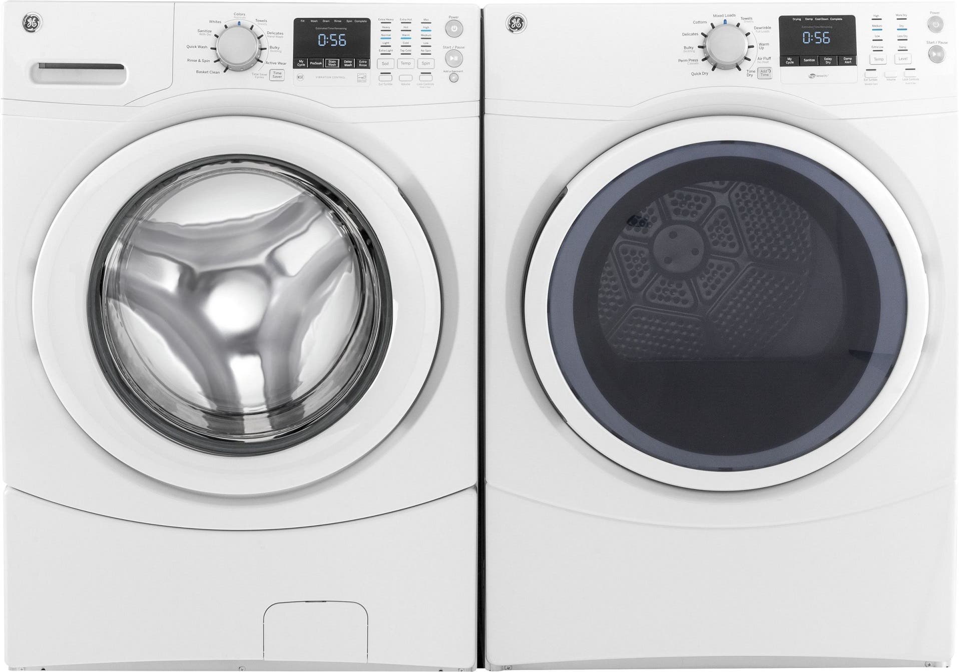 GE GFDN160GJWW White