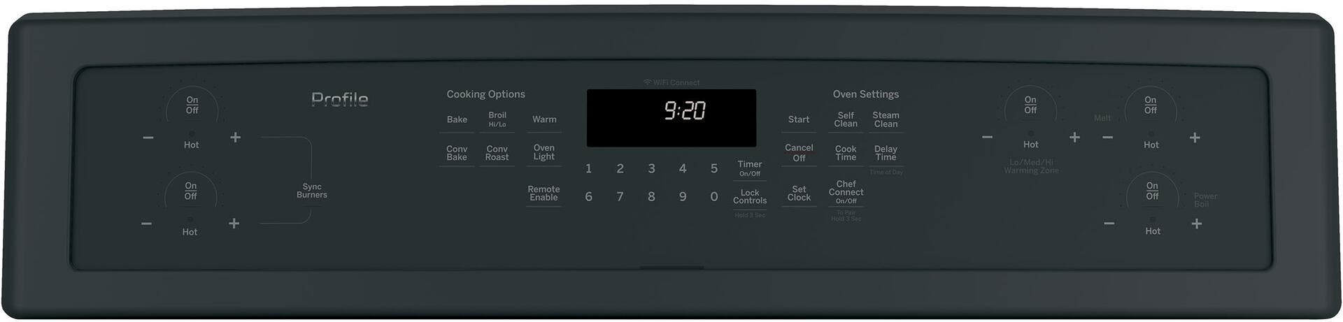 GE PHB920FJDS Black Slate