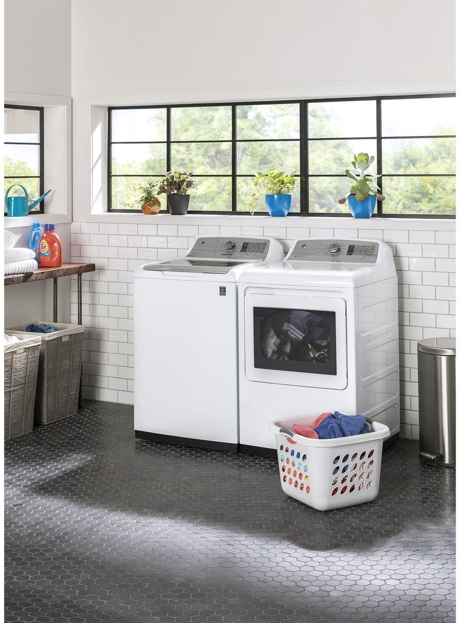 GE GTW755CSMWS White