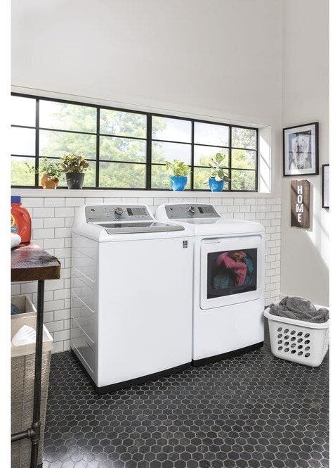 GE GTW755CSMWS White