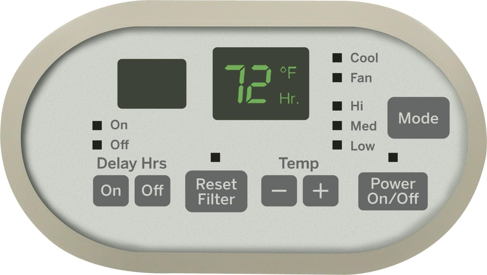 GE AJCQ10ACG Soft Gray
