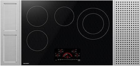 30" Drop-in Radiant Cooktop w/ Side Accessories
