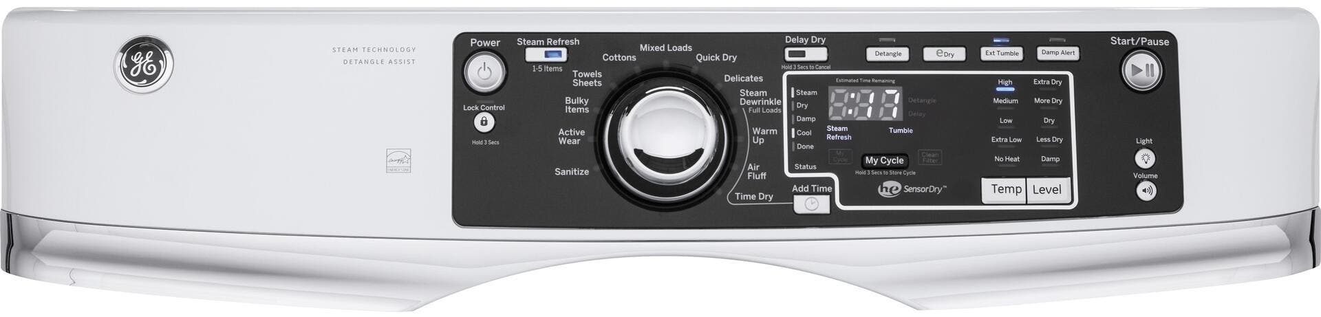 GE GFD48GSSKWW White