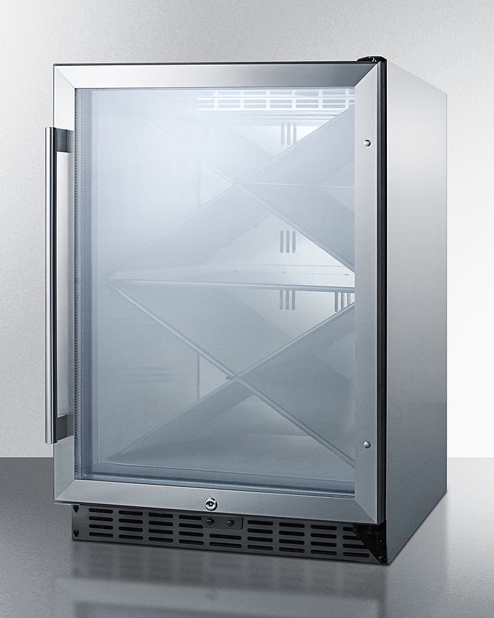 Summit SCR611GLOSX Stainless Steel