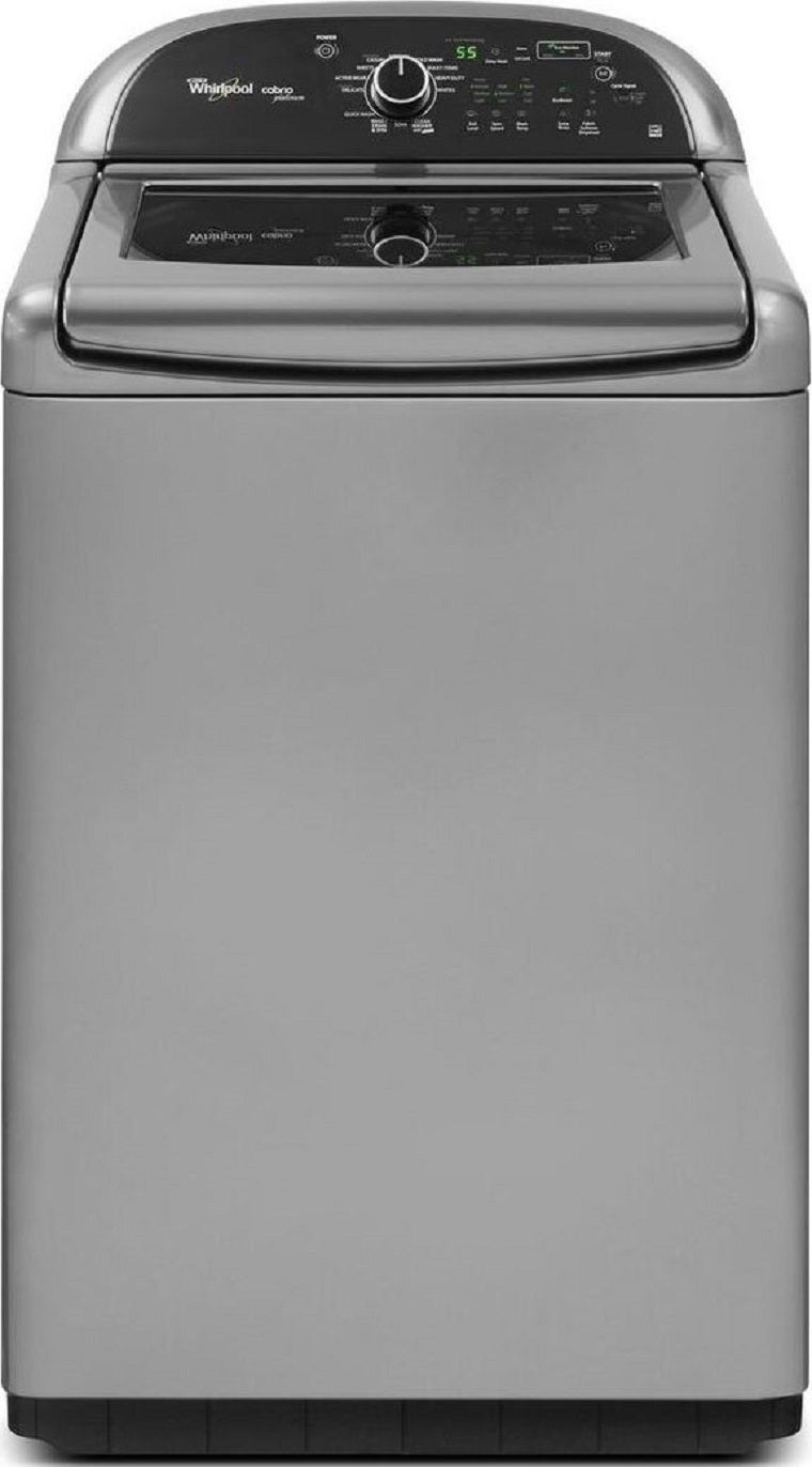 Whirlpool WTW8500BC 28 Inch Top Load Washer Chrome Shadow
