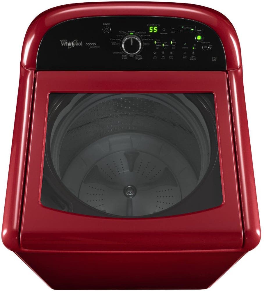 Whirlpool WTW8500BR Cranberry Red