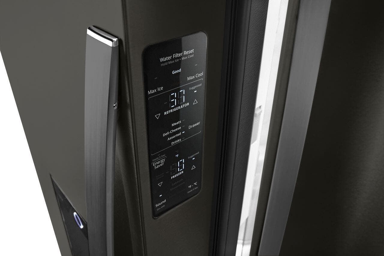 Whirlpool WRF953CIHV Black Stainless Steel