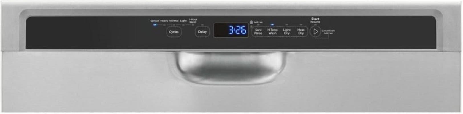 Whirlpool WDF560SAFM Monochromatic Stainless Steel