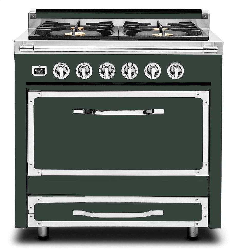 Viking TVDR3614BBF Blackforest Green