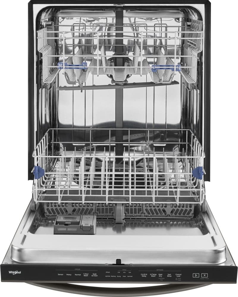 Whirlpool WDT750SAHV Black Stainless Steel