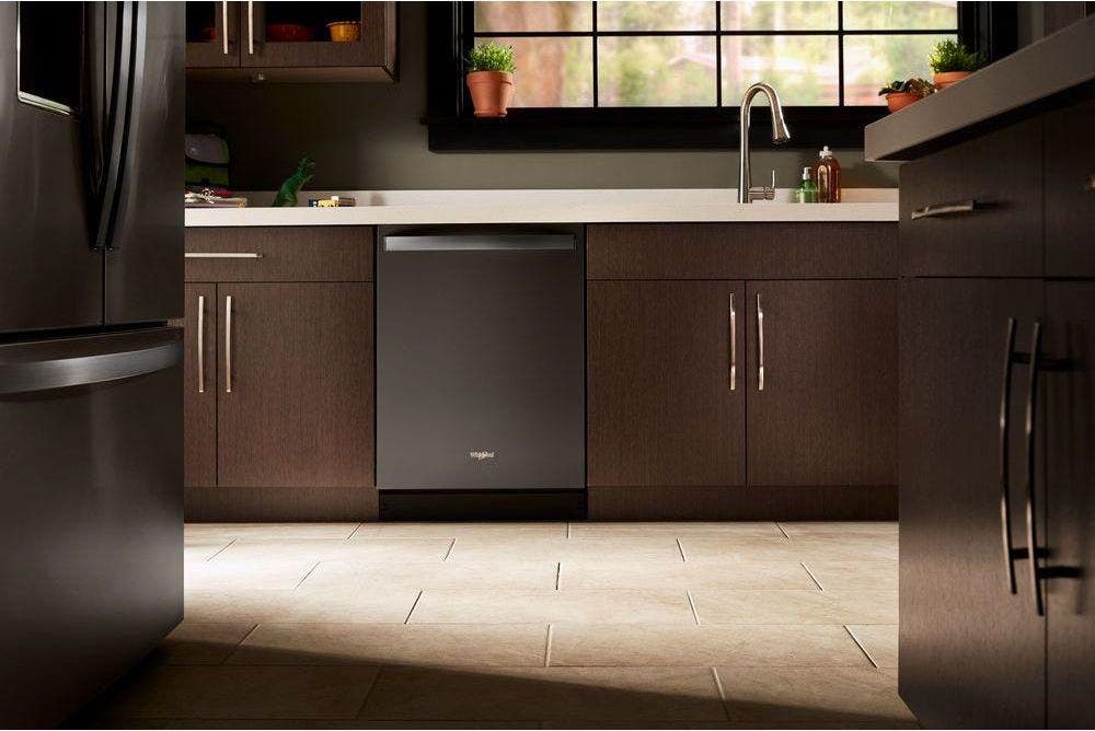 Whirlpool WDT750SAHV Black Stainless Steel