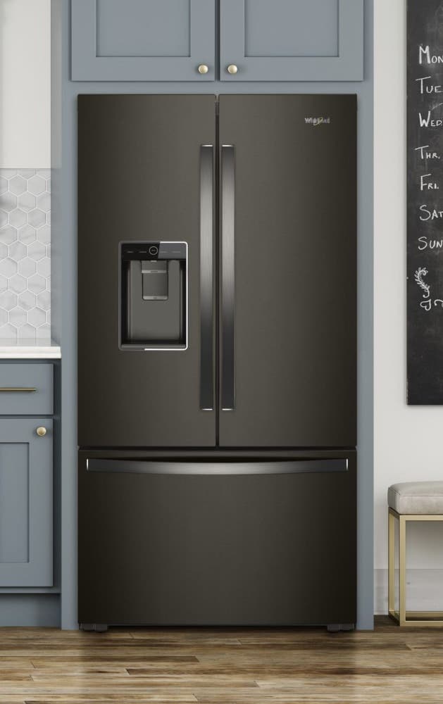 Whirlpool WRF972SIHV Black Stainless Steel