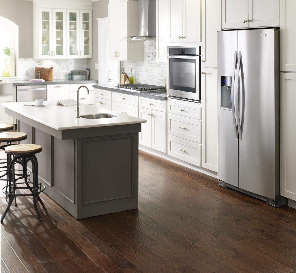 Whirlpool WRS973CIDM Monochromatic Stainless Steel