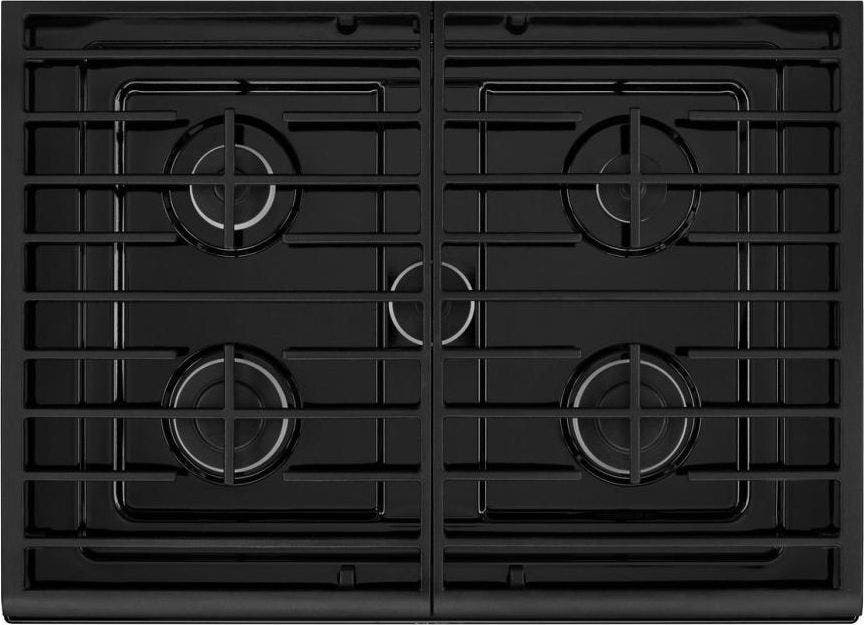 Whirlpool WFG540H0ES Black on Stainless Steel
