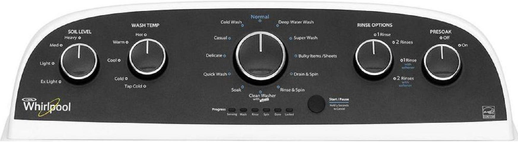 Whirlpool WTW4850BW White
